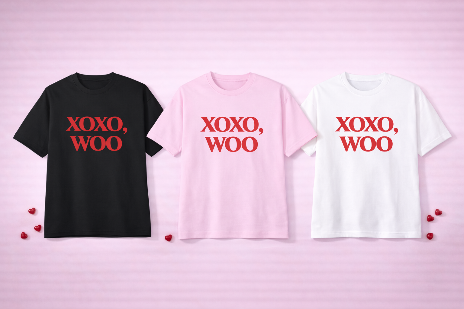 XOXO, WOO Signature Tee