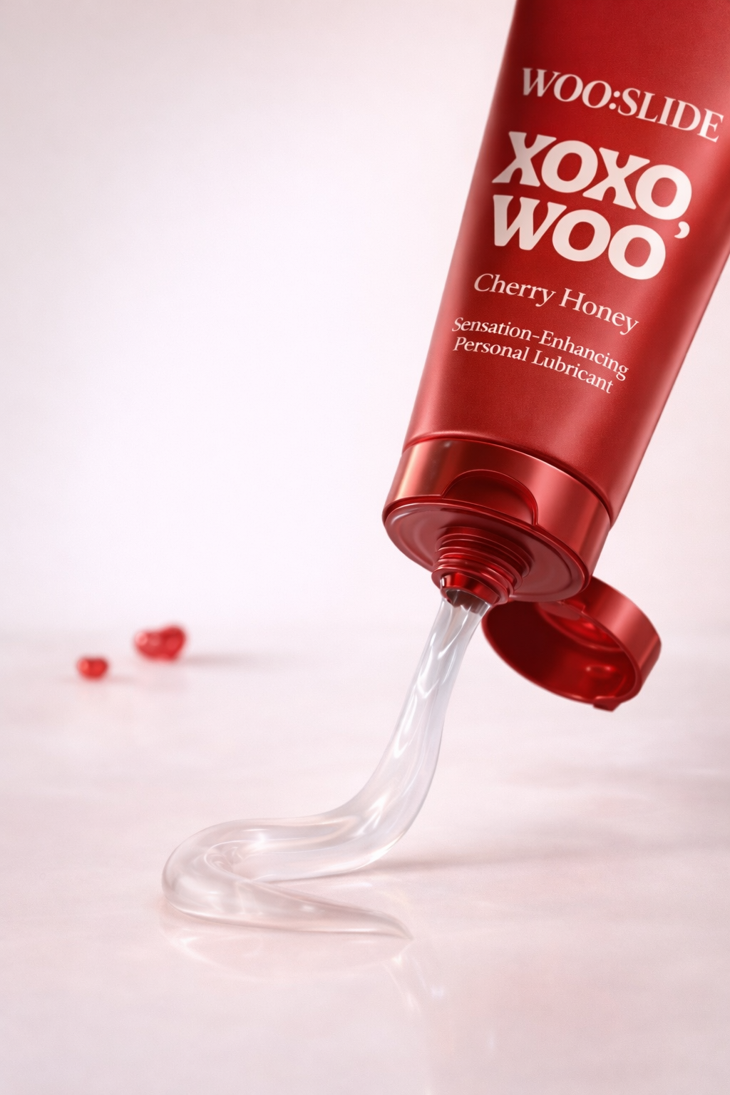 WOO:SLIDE — XOXO, WOO Cherry Honey Sensation-Enhancing Personal Lubricant